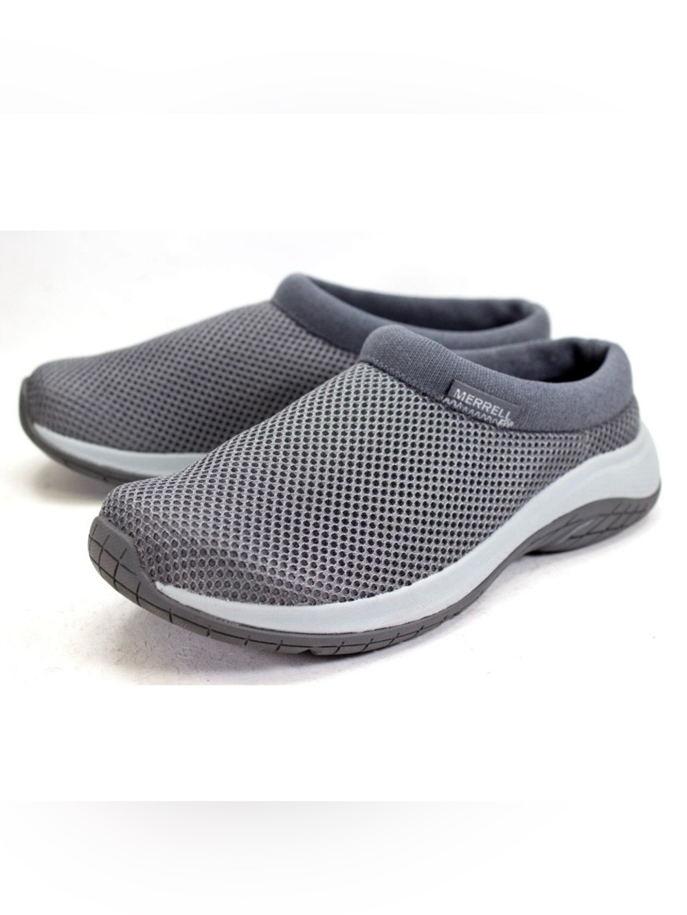 Merrell Encore Breeze 5 Shoes Womens Size US 7.5 Rock Gray Mesh FloatPro Slip On